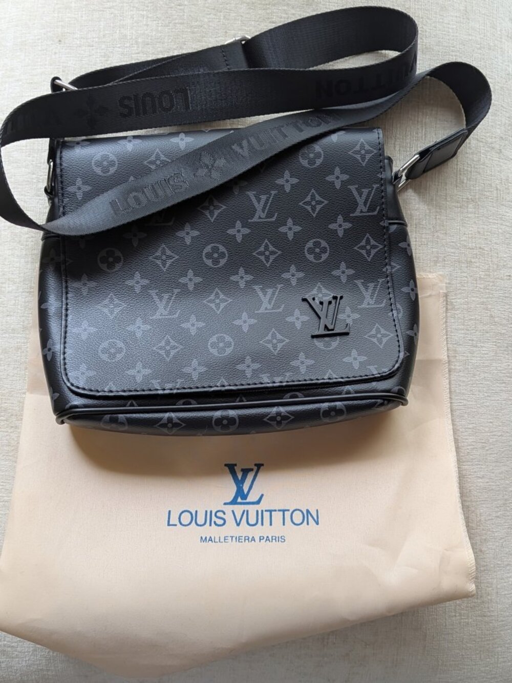 Black LV Crossbody bag